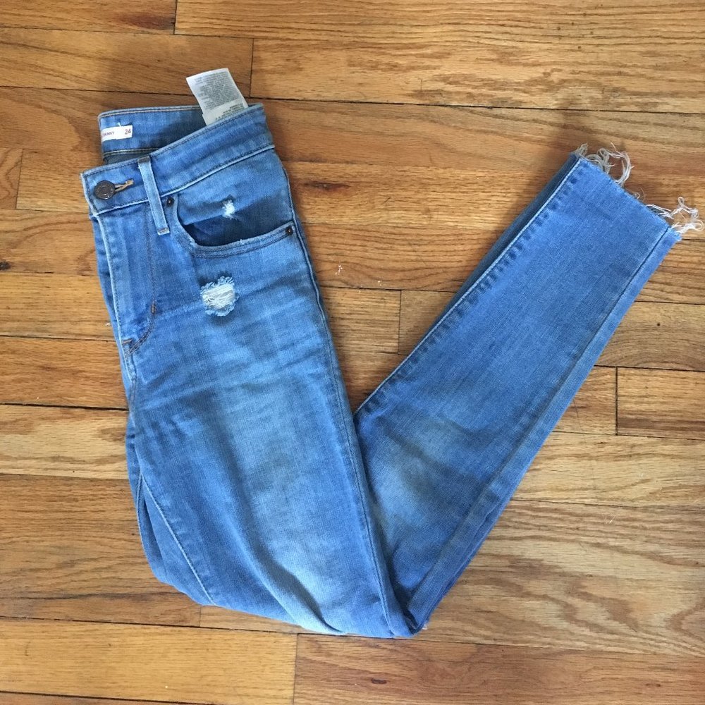 Levi's High Rise Skinny Jeans